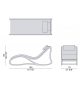 Porada Chaise Longue Twilli