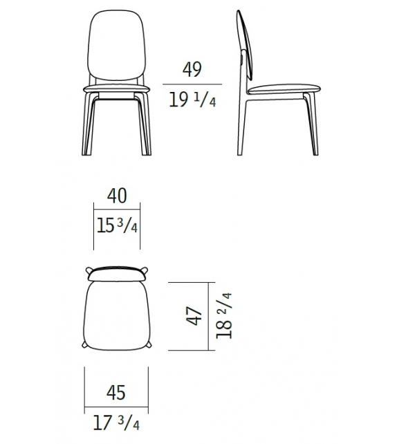 Plume Giorgetti Chair
