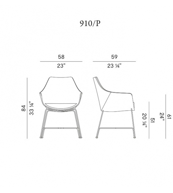 Cut Potocco Fauteuil