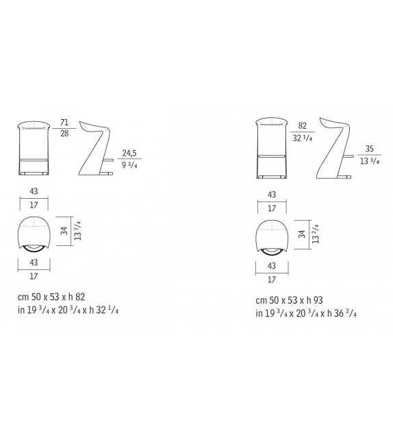 Skirt Giorgetti Sgabello