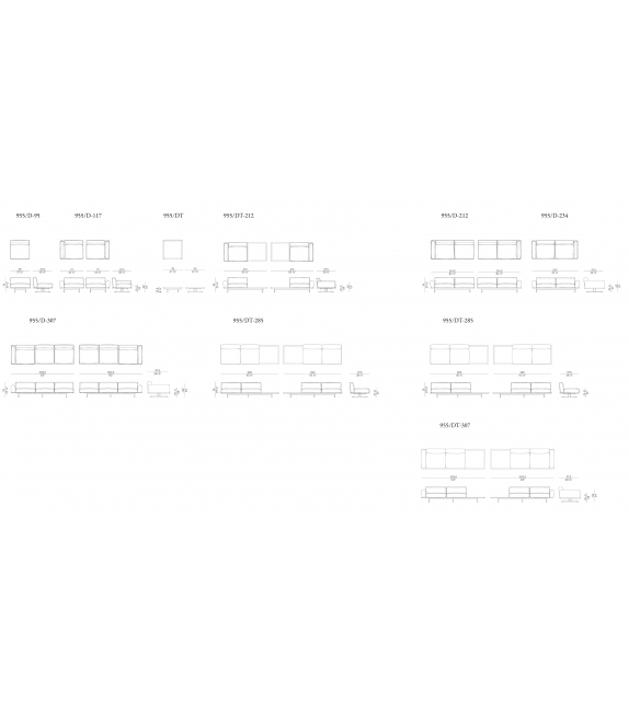 Graphic Potocco Sofasystem