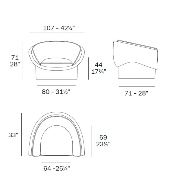 Luna Vondom Fauteuil