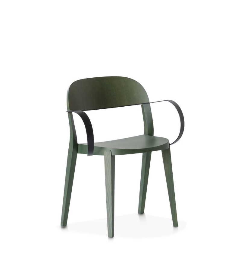 Minima Potocco Chair With Armrests