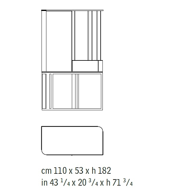 Hikari Giorgetti Meuble Bar