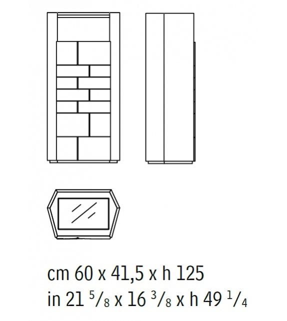 Delphi Giorgetti High Chest of Drawers