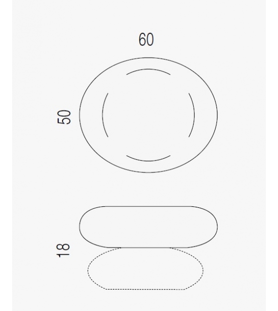 Pavè Stones Kreoo Taburete