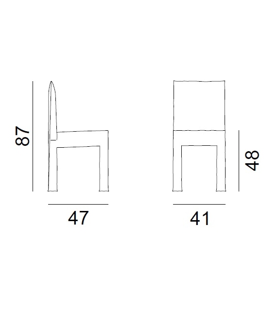 Ghost 123 Gervasoni Stuhl