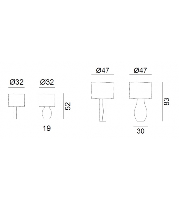 Pajama Gervasoni Làmpara De Mesa