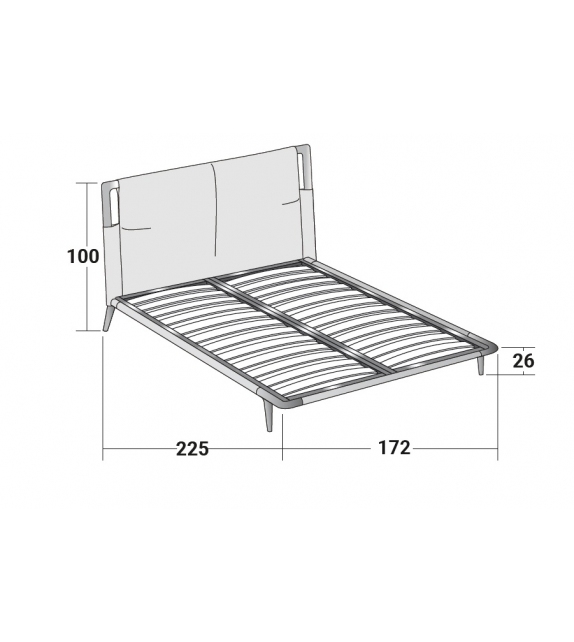 Listo para entregar - Gaudí Flou Cama