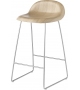 3D Gubi Stool with Sledge Base