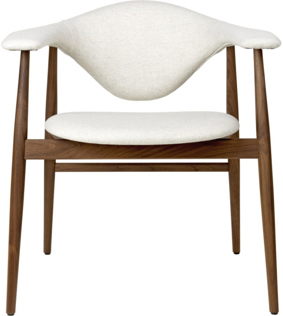 Masculo Gubi Chair with Wooden Base