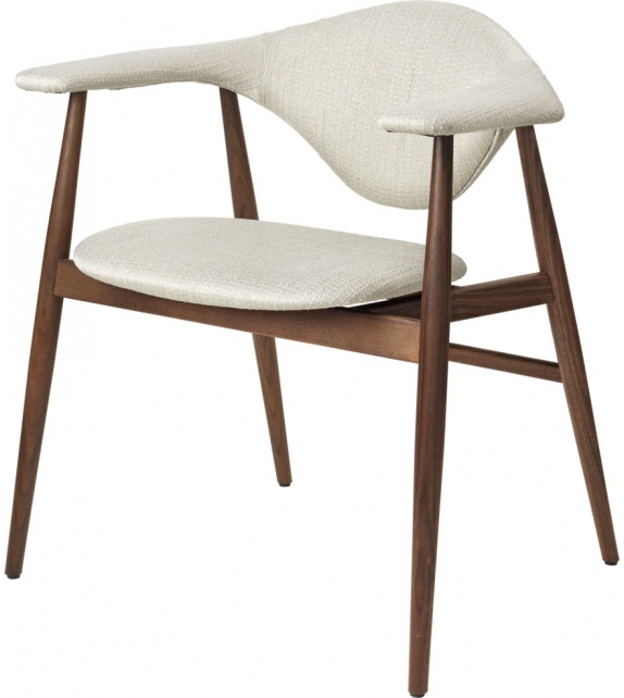 Masculo Gubi Chair with Wooden Base