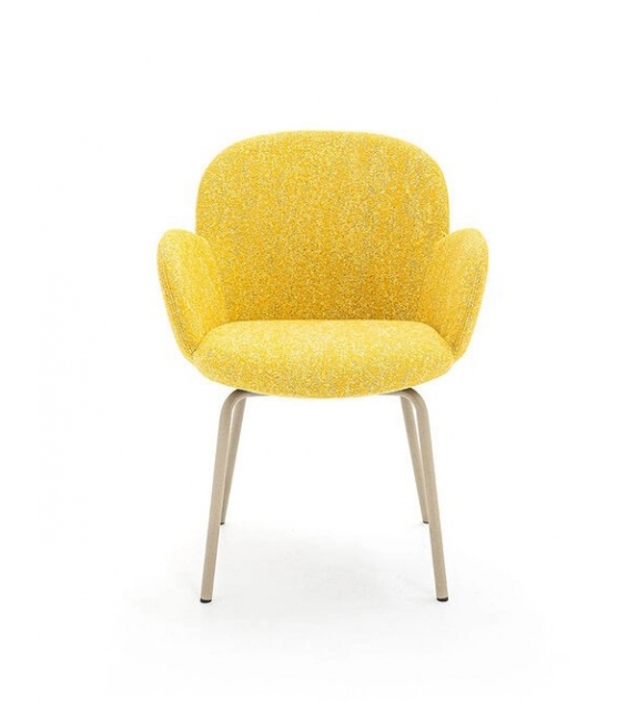 Tulp Moroso Stuhl mit Armlehnen