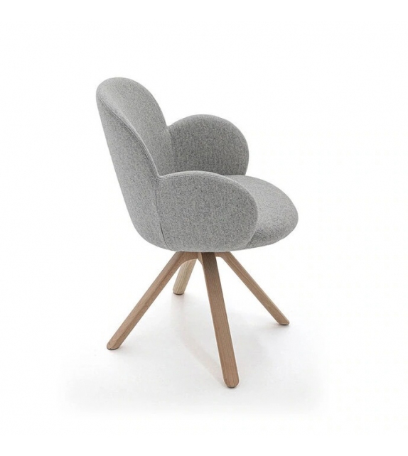 Tulp Moroso Stuhl mit Armlehnen