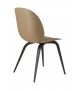 Beetle Dining Gubi Silla con Base en Madera