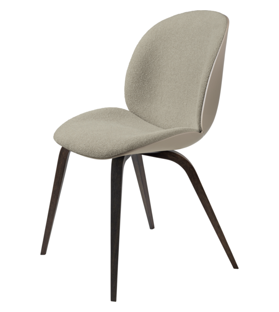 Beetle Gubi Sedia Rivestita Frontalmente