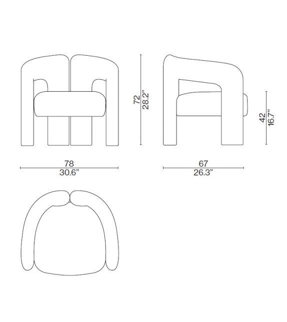 Dudet Sessel Cassina
