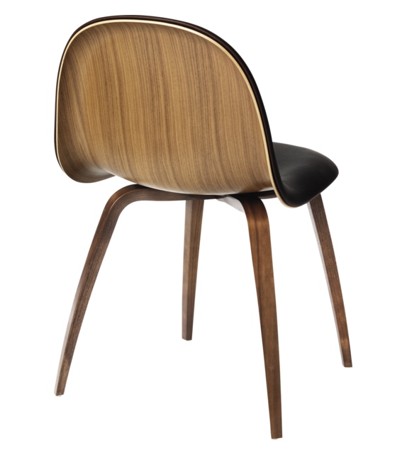 3D Dining Gubi Vorderer Polster Stuhl