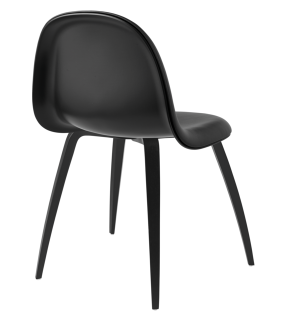 3D Dining Gubi Sedia Rivestita Frontalmente