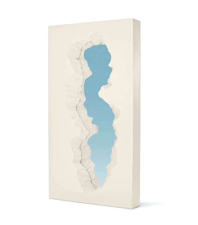 Broken Mirror Almost White Gufram Specchio