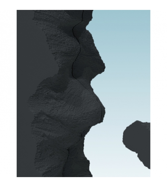 Broken Mirror Almost White Gufram Spiegel