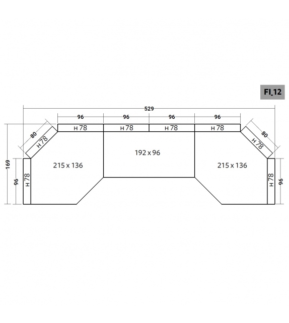 Fiocco Flou Canapé Modulable