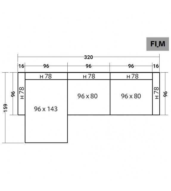 Fiocco Flou Canapé Modulable