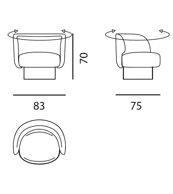 Doris Bontempi Fauteuil