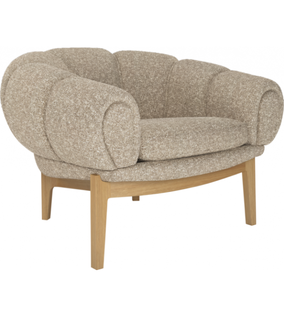 Croissant Gubi Lounge Chair