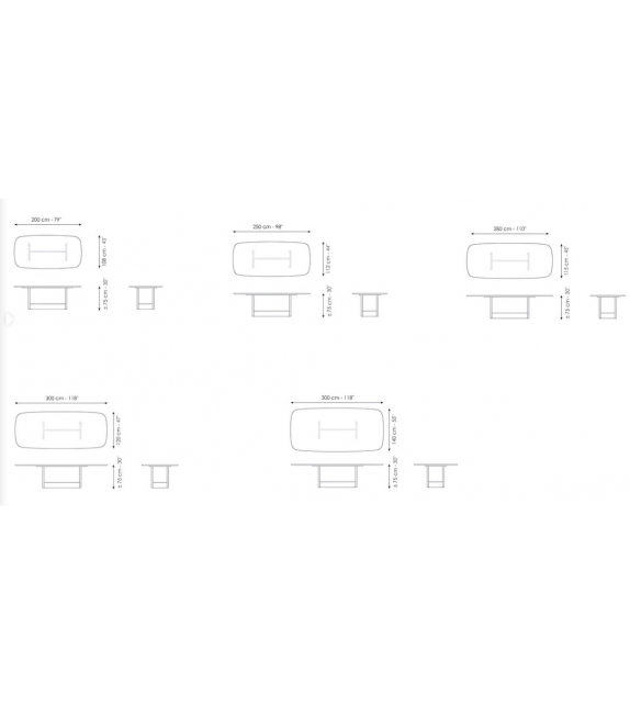 Canvas Table Bonaldo