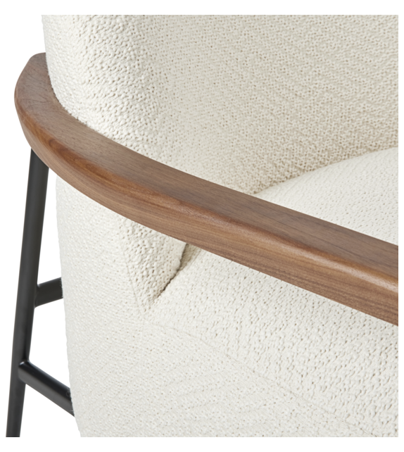 Sejour Gubi Fauteuil avec Accoudoirs