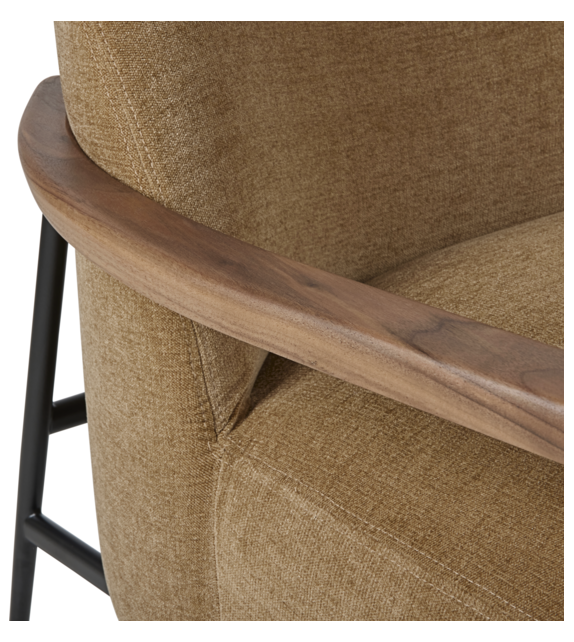 Sejour Gubi Fauteuil avec Accoudoirs