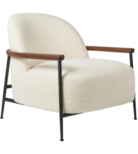 Sejour Gubi Lounge Chair with Armrest