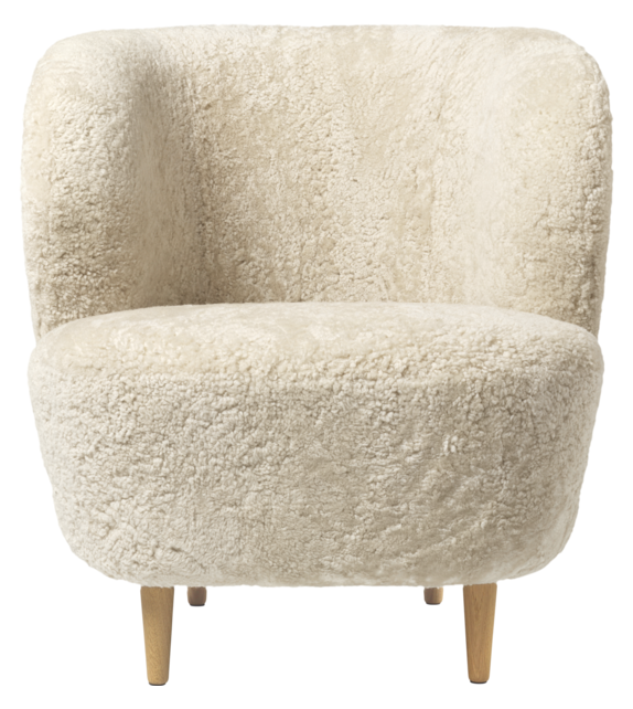 Stay Lounge Gubi Armchair with Legs