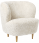 Stay Lounge Gubi Fauteuil avec Pieds