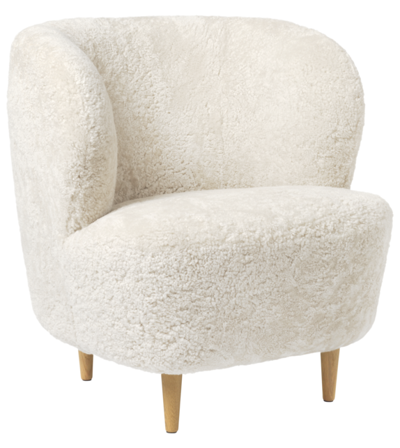 Stay Lounge Gubi Armchair with Legs