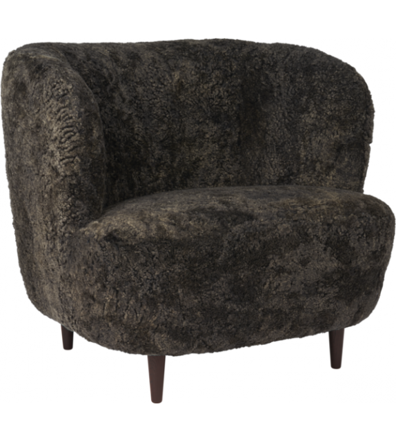 Stay Lounge Gubi Fauteuil avec Pieds