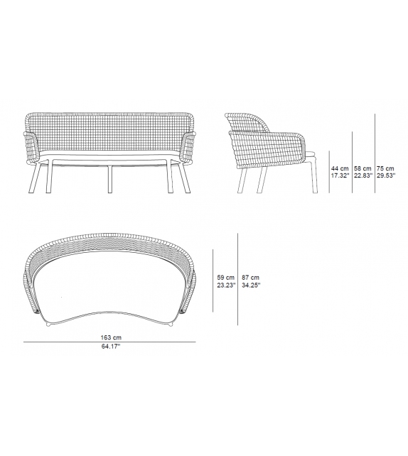 Suro Tribù Banquette