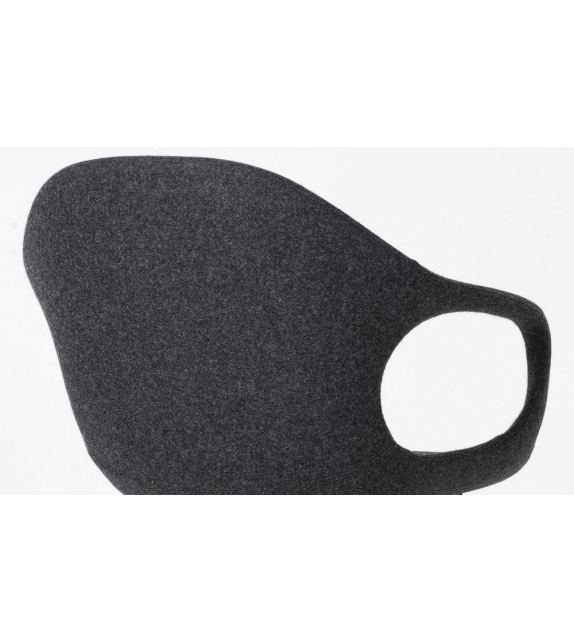 Elephant Kristalia Upholstered Chair with Sledge Base