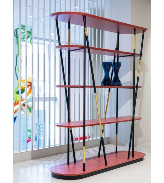 Millepiedi Cappellini Bücherregal