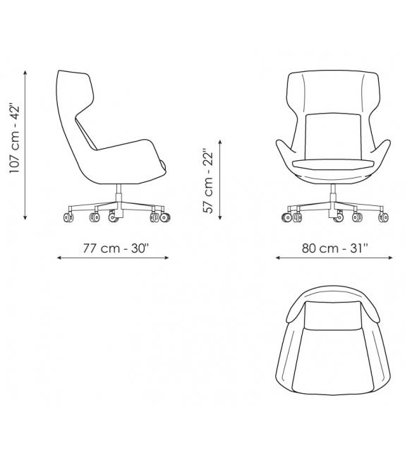 Newton Bonaldo Fauteuil