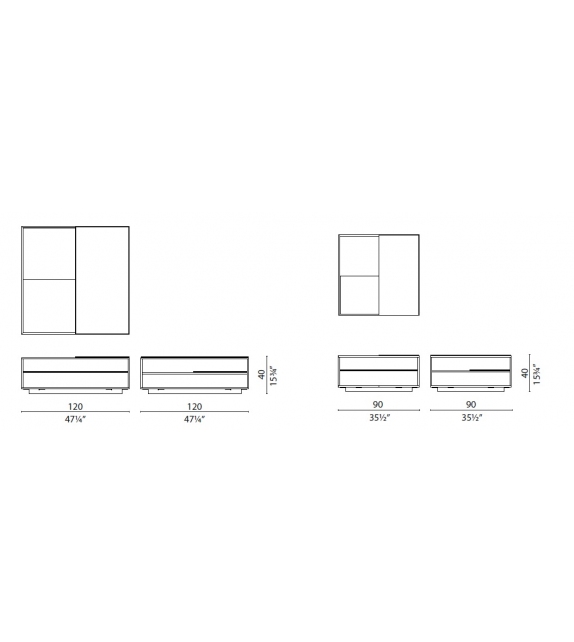 Floe Cappellini Couchtisch