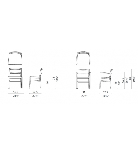 Classica Cappellini Stuhl