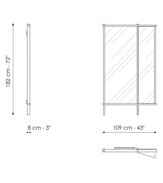 Isola Bonaldo Mirror