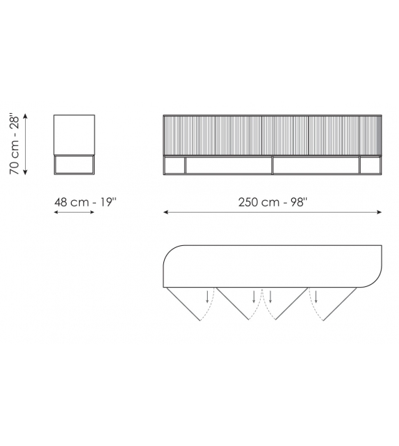 Dune Bonaldo Sideboard