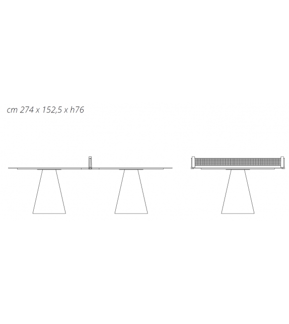 Dada Outdoor Fas Pendenza Tennis de Table