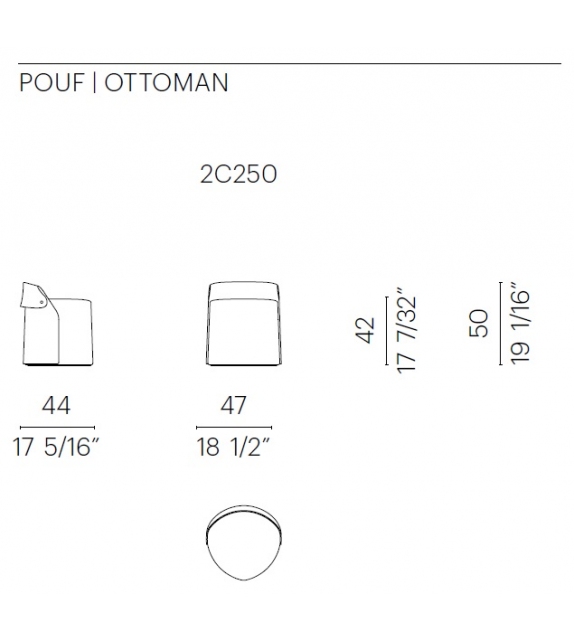 Lauren Flexform Poltroncina
