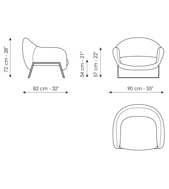 Boolean Bonaldo Armchair
