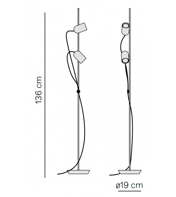 Onfa Nomon Lampada da Parete
