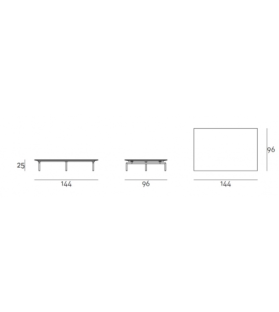 Pronta consegna - Sumo Living Divani Tavolino
